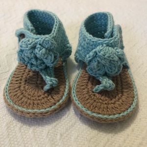 Newborn baby girl sandals